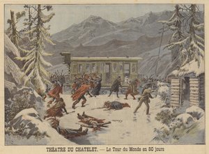 Around the World in Eighty Days tuotanto Theater du Chateletissa
